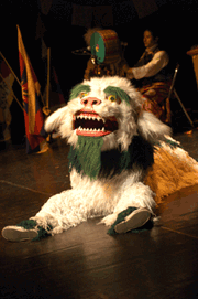 Photo de la danse du Lion des neiges
