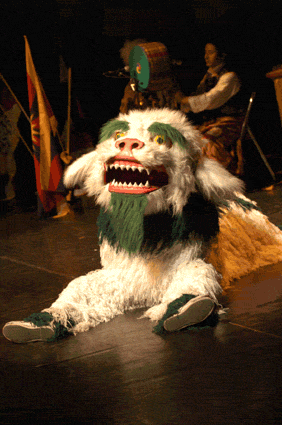 Photo de la danse du Lion des neiges