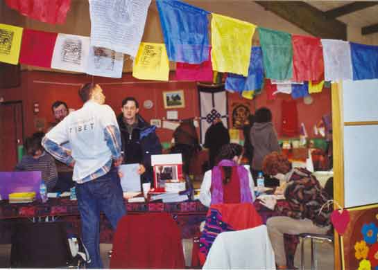 Le stand des parrainages